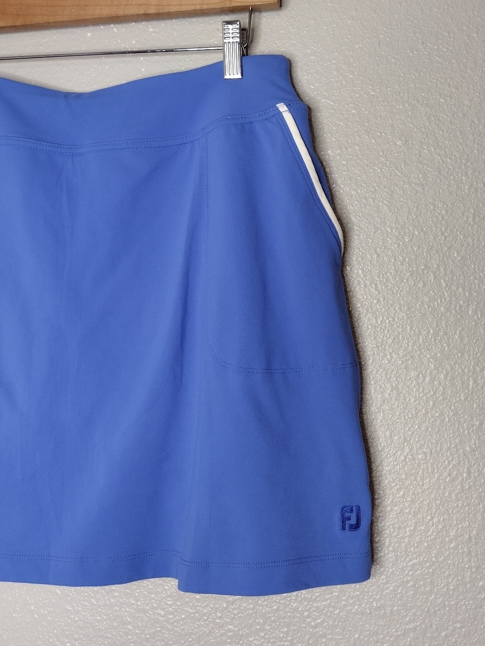 FootJoy Royal Blue White Outdoors Athletic Golf Skort Sz L - Picture 4 of 11